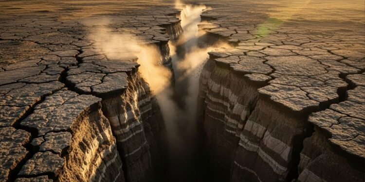 Continente africano se parte ao meio e cientistas confirmam que um novo oceano está nascendo