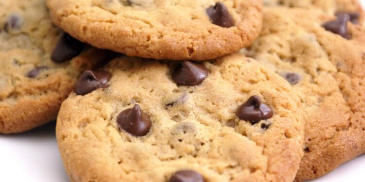 O melhor cookie caseiro com manteiga e chocolate