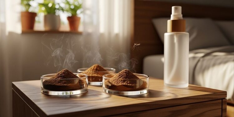 O pó natural que espanta mosquitos e mantém o quarto seguro