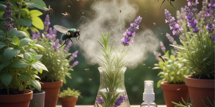 Esta mistura com ervas repele insetos dos eletrodomésticos como mágica