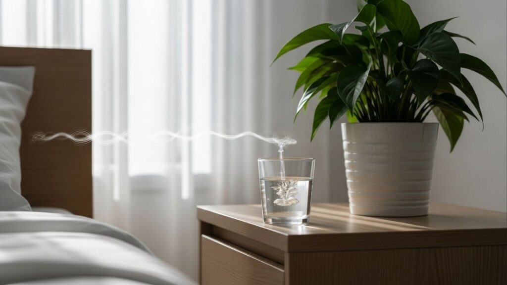 Por que deixar um copo de vinagre no quarto enquanto dorme melhora a qualidade do ar