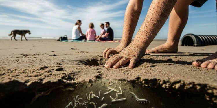 Cavar na praia pode ser mais perigoso que ataque de tubarão