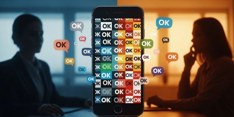 O que significa quando alguém escreve "OK", segundo a psicologia?