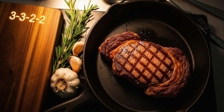 Conheça a regra 3-3-2-2 para fazer bifes perfeitos como restaurantes