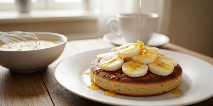 Panqueca sem farinha pronta em 2 minutos com apenas 2 ingredientes