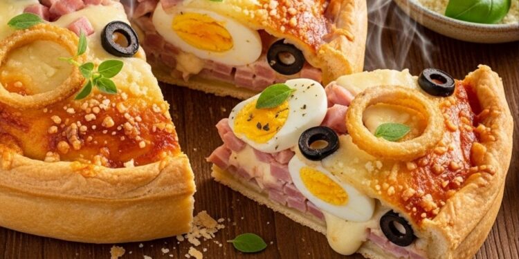 Torta portuguesa recheada surpreende e fica até melhor que a pizza