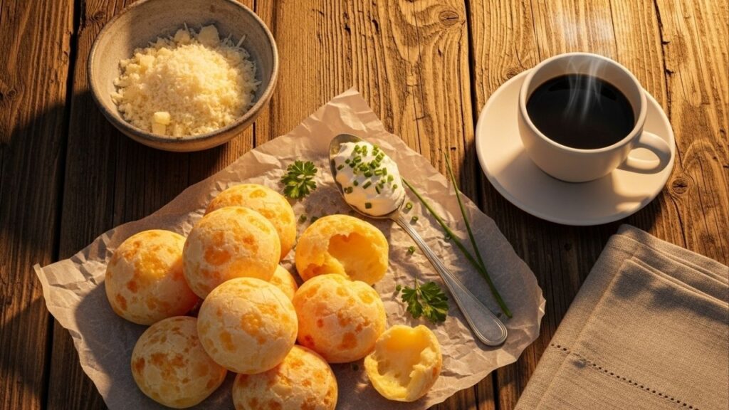 Esqueça o pão francês e faça este pão de queijo de 2 ingredientes pronto em 10 minutos