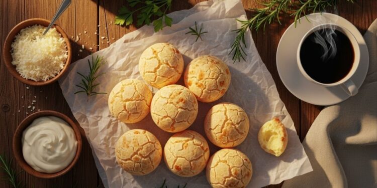 Esqueça o pão francês e faça este pão de queijo de 2 ingredientes pronto em 10 minutos