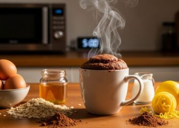 Bolo fofinho que fica pronto em 5 minutos e não leva farinha