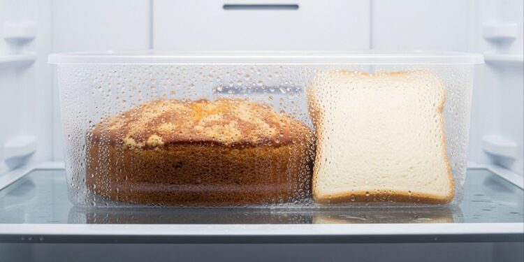 Por que colocar um pedaço de pão na geladeira com o bolo muda o sabor e a textura
