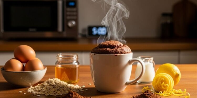 Bolo fofinho que fica pronto em 5 minutos e não leva farinha