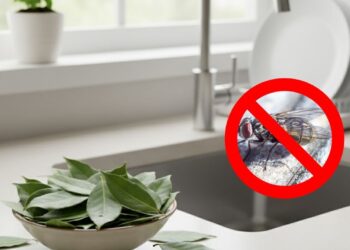 Folhas aromáticas que espantam pragas da pia na cozinha