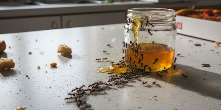 3 temperos naturais que afastam formigas da cozinha