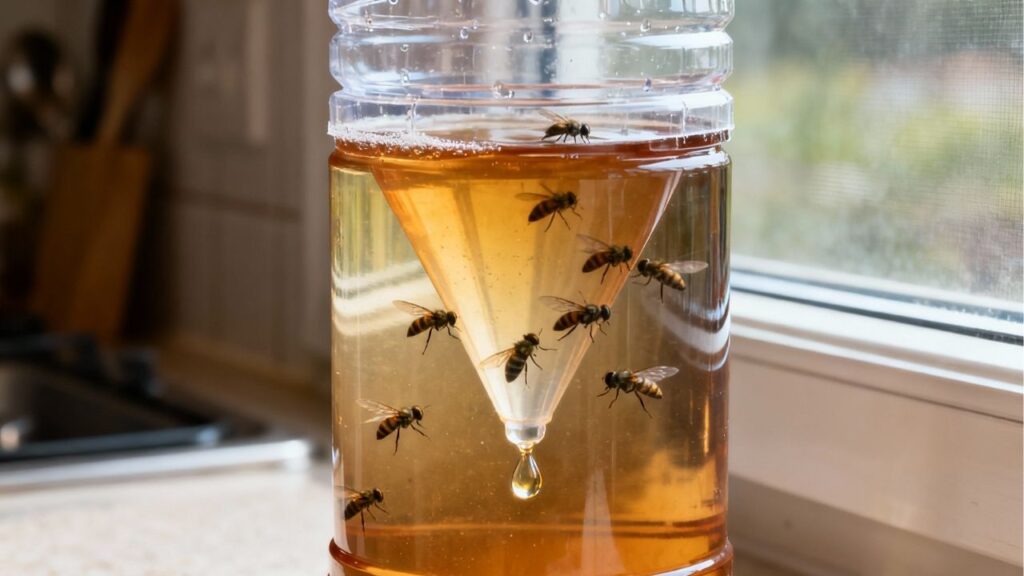 Como montar uma armadilha natural para moscas em 1 minuto