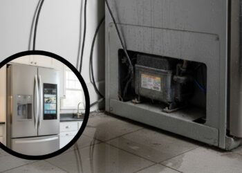 Este detalhe explica porque sua geladeira faz água atrás