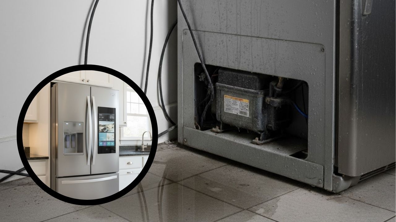 Entenda por que a geladeira acumula água na parte de trás e o que isso revela sobre o funcionamento 1 Entenda por que a geladeira acumula água na parte de trás e o que isso revela sobre o funcionamento