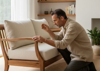 Como detectar cedo e impedir danos de cupins ou traças no sofá de madeira