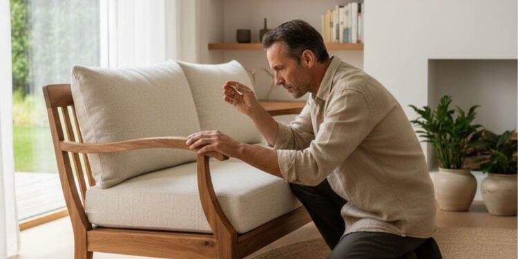 Como detectar cedo e impedir danos de cupins ou traças no sofá de madeira