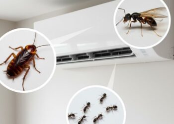 Este detalhe no ar-condicionado pode ser um convite para as pragas