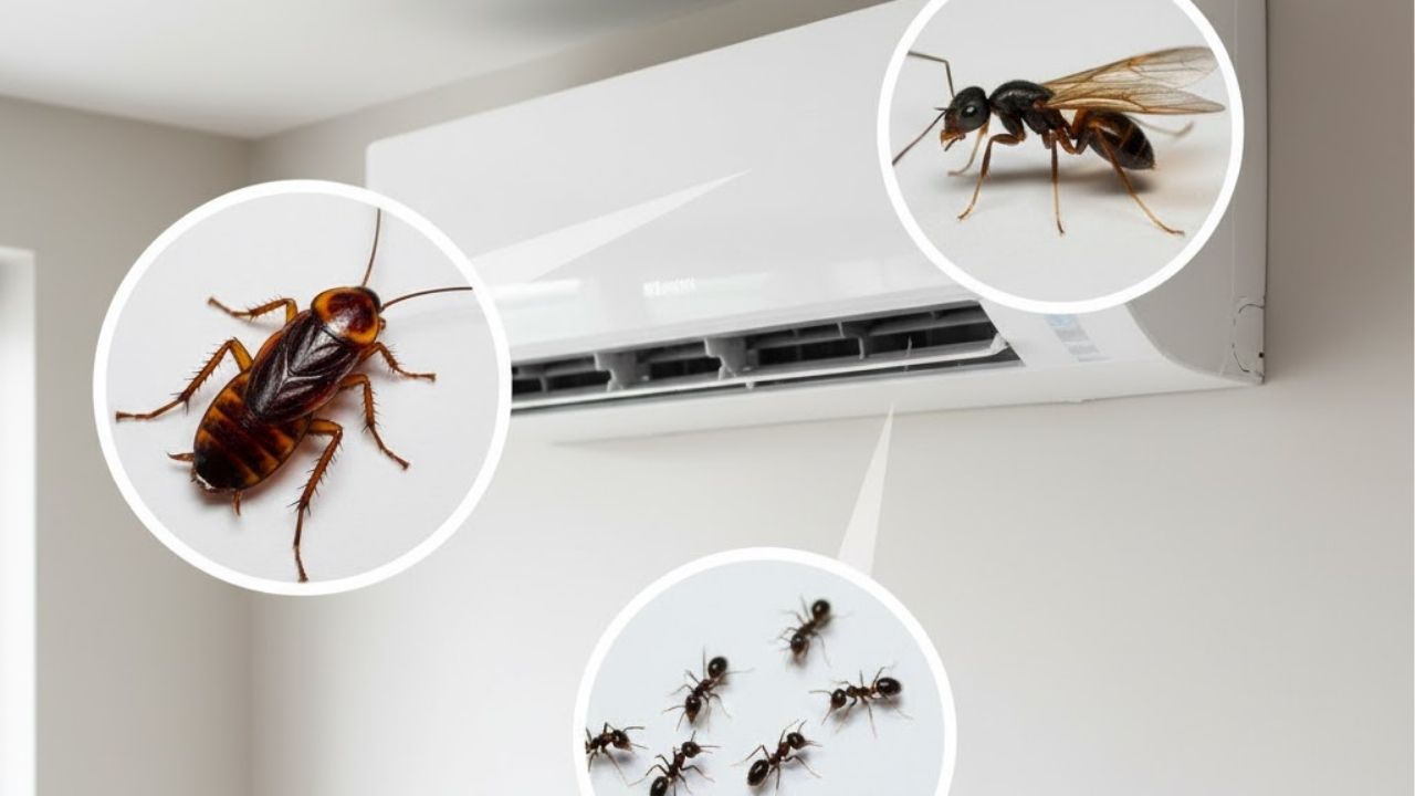 Este detalhe no ar-condicionado pode ser um convite para as pragas 1 Este detalhe no ar-condicionado pode ser um convite para as pragas