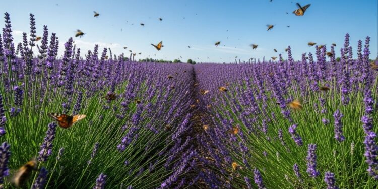 Por que a lavanda ajuda a manter pernilongos longe