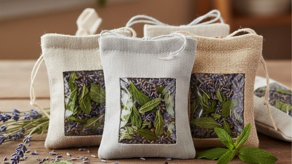 A mistura de ervas que pode proteger o banheiro contra insetos e odores