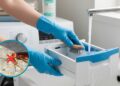 Como limpar o dispenser da máquina de lavar e afastar pragas