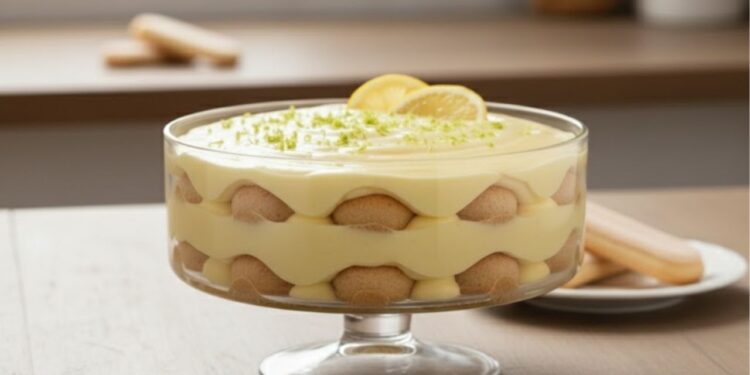 Sobremesa de limão com bolacha sem glúten e sem forno: leve, prática e irresistível