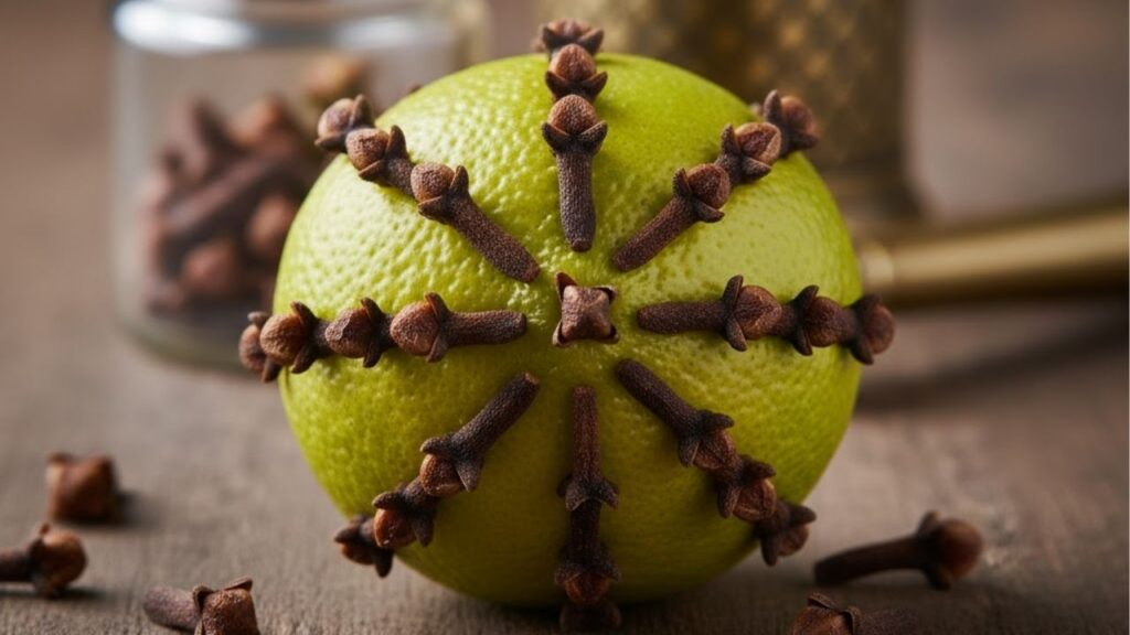 O truque caseiro com limão e cravo que espanta pernilongos à noite
