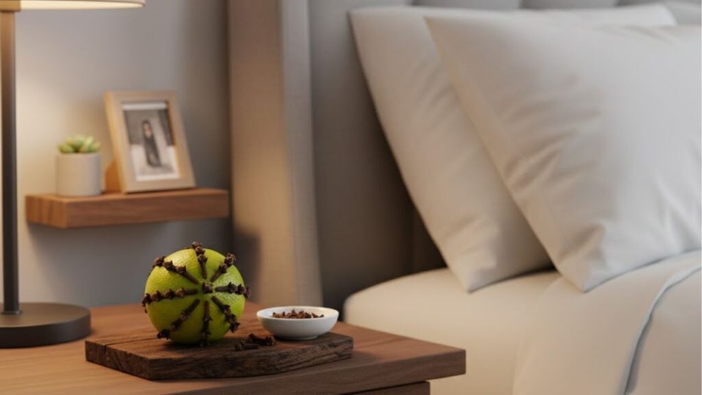 O truque caseiro com limão e cravo que espanta pernilongos à noite