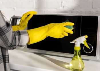 Como realizar a limpeza do micro-ondas de forma correta