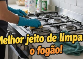 Nem bombril, nem faca: o melhor jeito de limpar o fogão sem arranhar