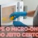 Nem desinfetante forte, nem cloro: limpe o micro-ondas com esta técnica