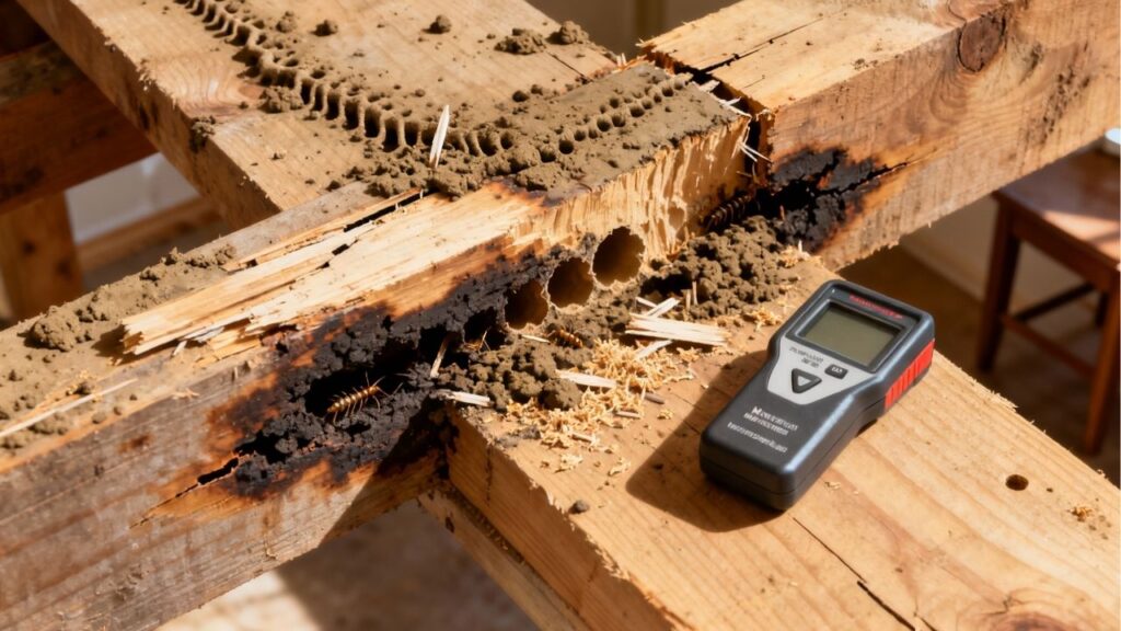 Como identificar focos de cupim antes que o estrago aumente