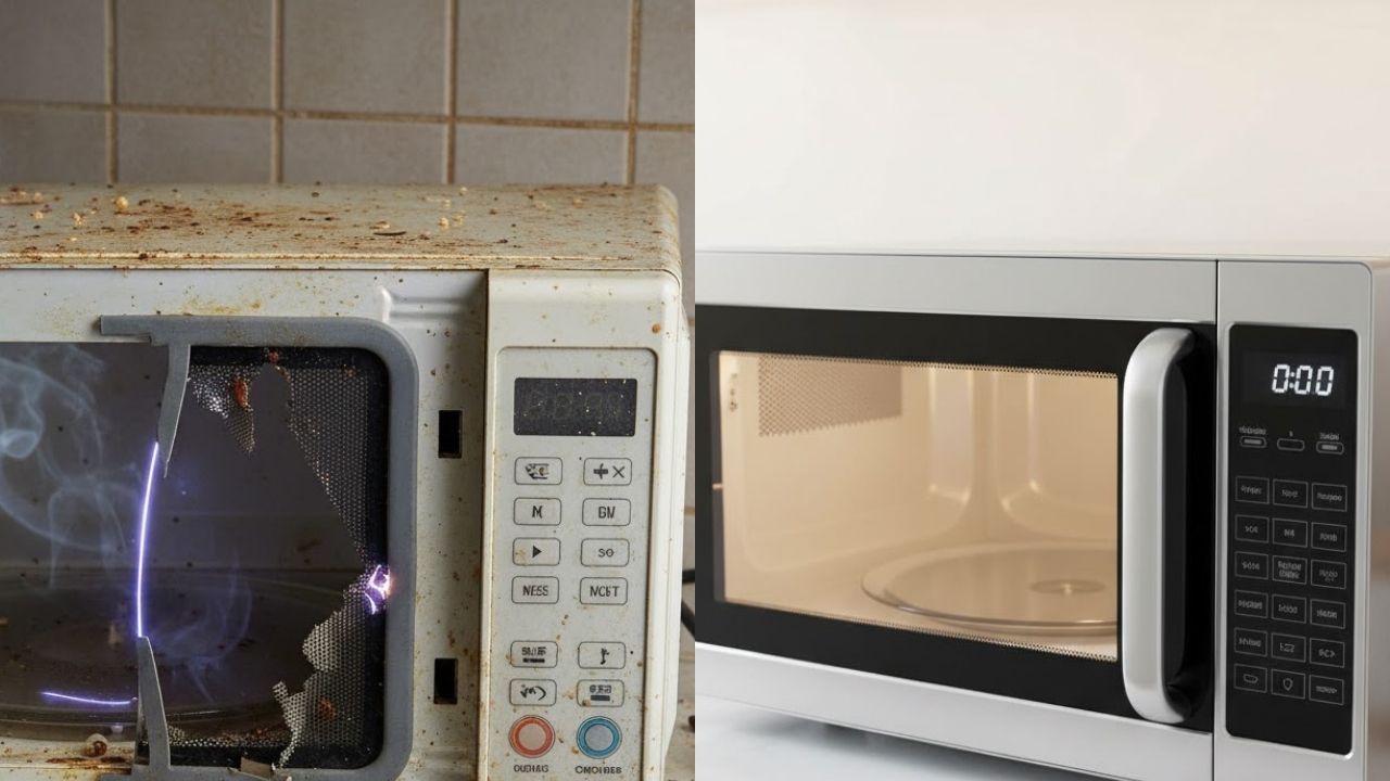 A parte do micro-ondas que acumula sujeira e pouca gente lembra de limpar 1 A parte do micro-ondas que acumula sujeira e pouca gente lembra de limpar