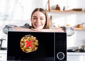 Este é o motivo do porquê o micro-ondas nunca deixa os alimentos dourados