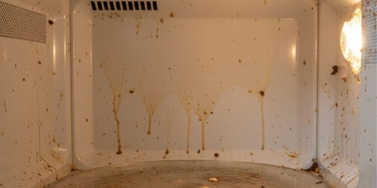 Nem sabão, nem água quente: esse ingrediente elimina a gordura do micro-ondas