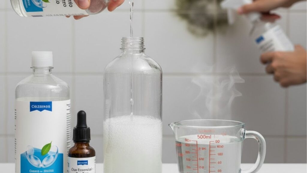 Sem vinagre, sem bicarbonato: esta receita elimina o limo sem esforço