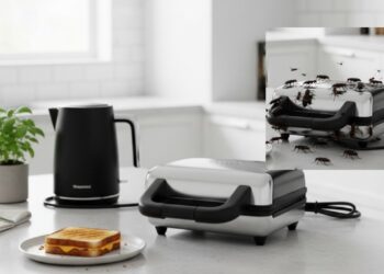 Sua sanduicheira pode estar infestada sem você perceber. Veja como evitar