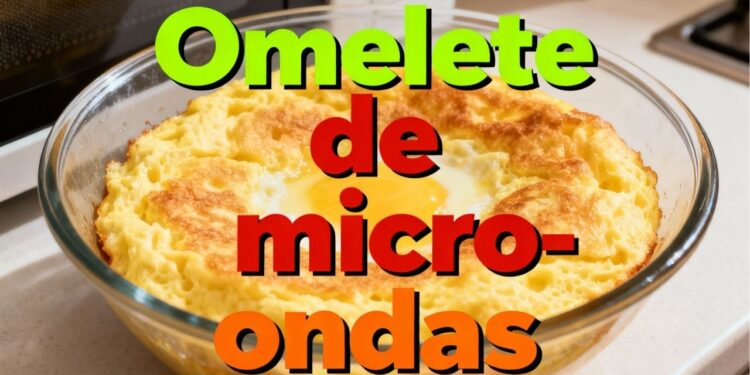 Como fazer uma deliciosa omelete de micro-ondas sem glúten