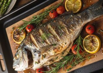 Receita de peixe assado simples, leve e saborosa