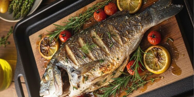 Receita de peixe assado simples, leve e saborosa