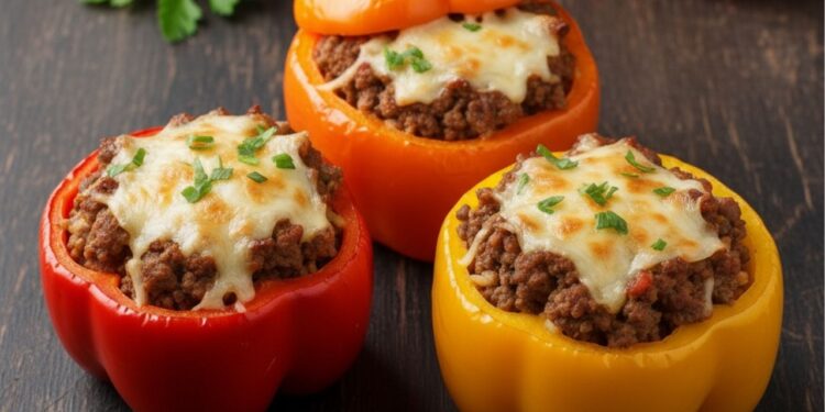 Os melhores pimentões recheados ao forno para uma refeição leve e saborosa