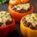 Os melhores pimentões recheados ao forno para uma refeição leve e saborosa
