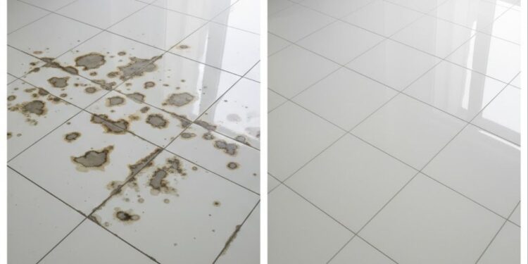 Para o piso brilhar sem manchar, evite misturar esses produtos de limpeza