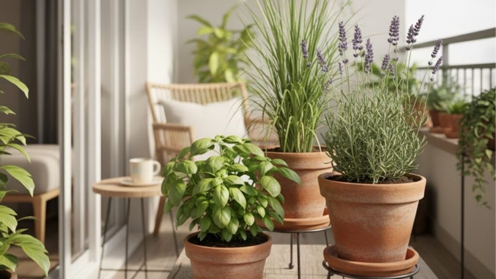 3 plantas eficazes para manter sua varanda livre de insetos