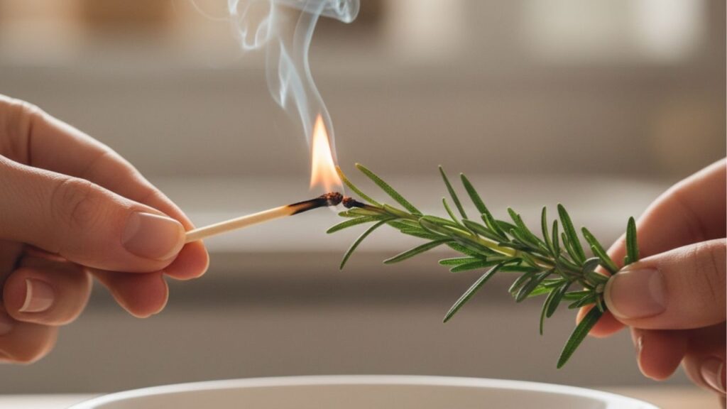 O melhor truque com alecrim para espantar mosquitinhos do banheiro