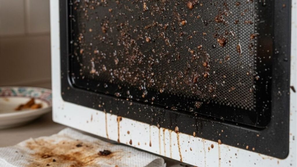 A parte do micro-ondas que acumula sujeira e pouca gente lembra de limpar 3 Este item do micro-ondas precisa de limpeza para evitar problemas