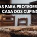 Dicas para proteger sua casa dos cupins em móveis de madeira sem veneno forte