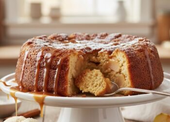 Pudim de maçã: simples, saudável e sem farinhas refinadas